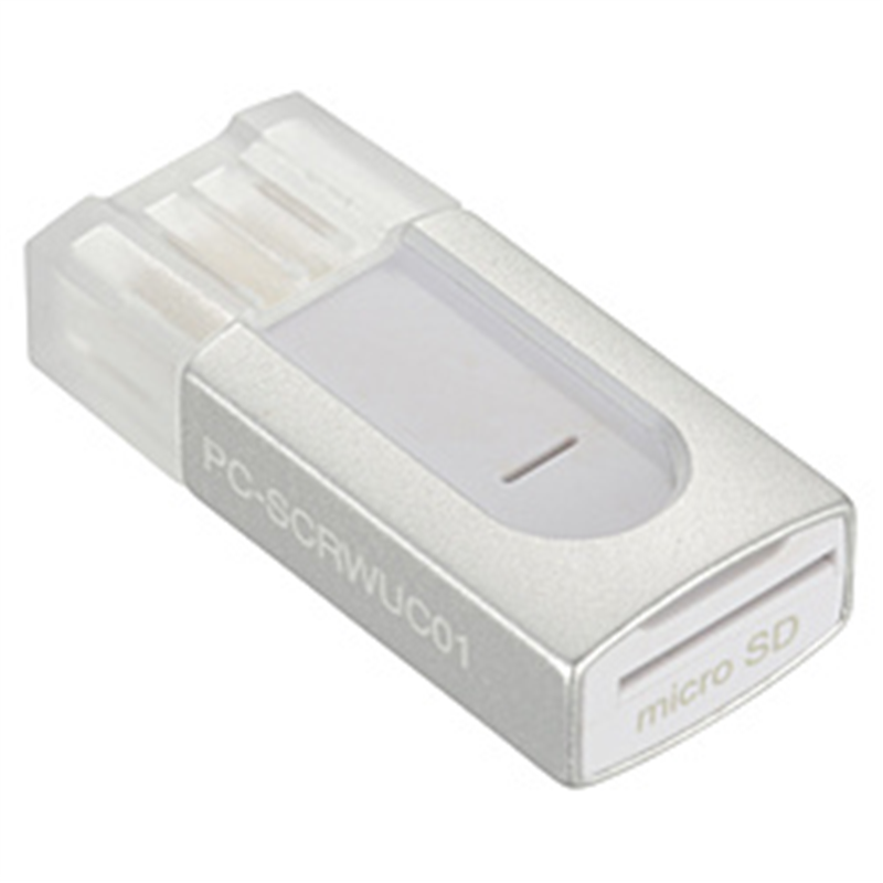オーム電機 PC-SCRWUC01-H microSD専用カードリーダー TypeCコネクタ PCSCRWUC01H 1個(ご注文単位1個)【直送品】