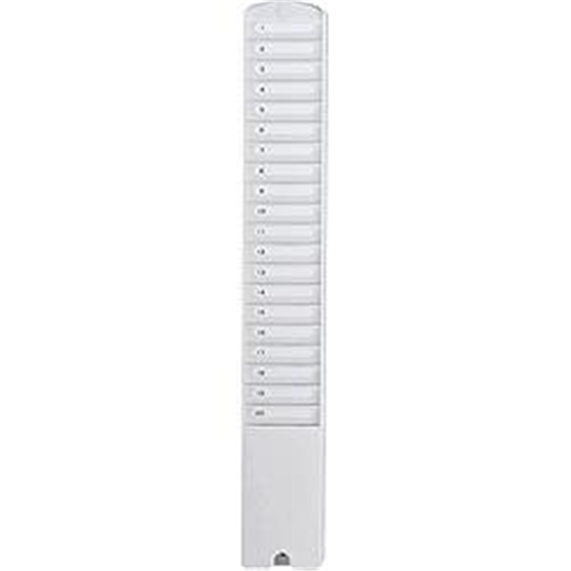 アマノ ID･ICカード専用バッチラック20（20枚差し） BATCH20S 1個（ご注文単位1個）【直送品】