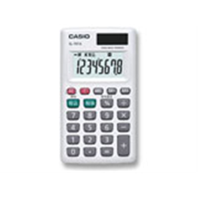 カシオ カード型電卓   SL-797A-N ［8桁 /W税率非対応］ SL797AN 1個（ご注文単位1個）【直送品】