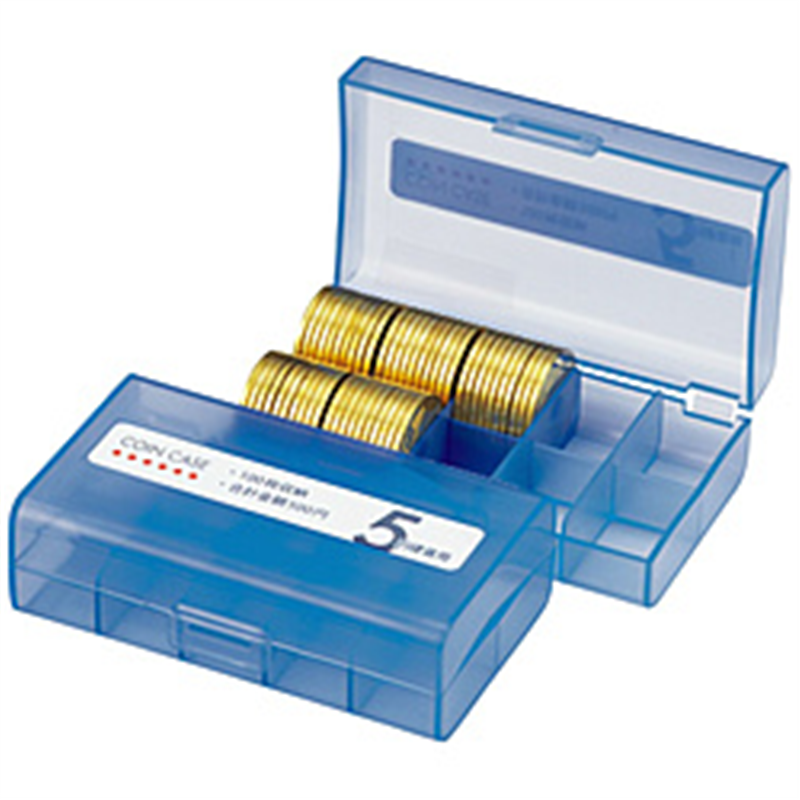 オープン工業 コインケース (100枚収納) 5円用 MA5W 1個(ご注文単位1個)【直送品】