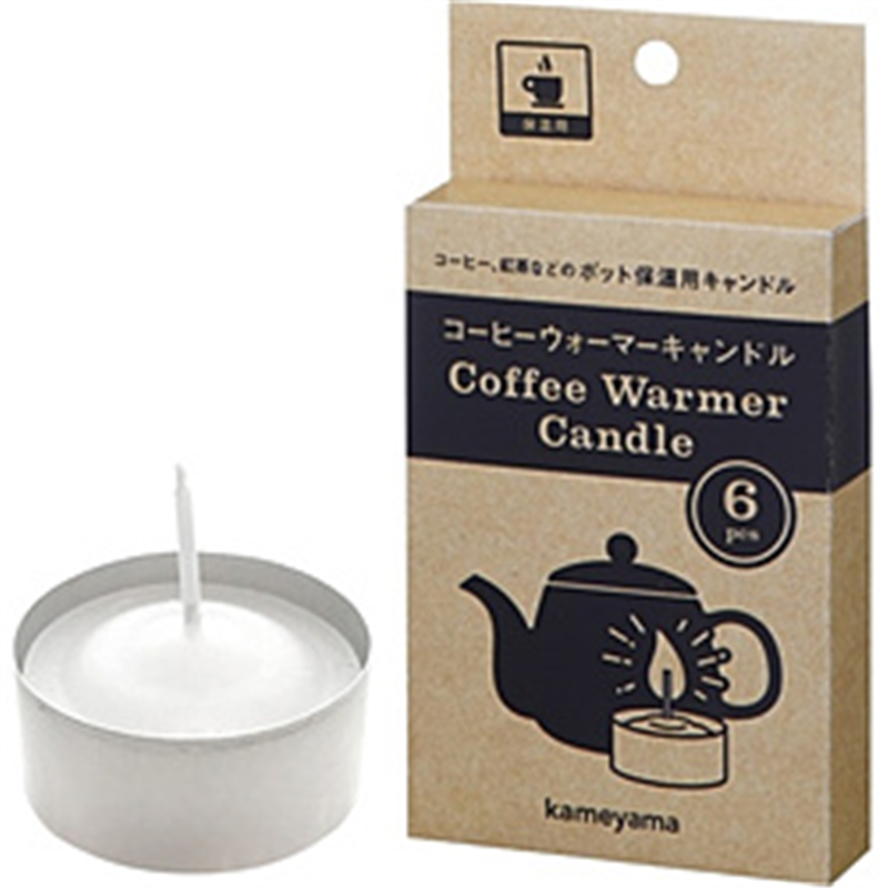 カメヤマ　Kameyama コーヒーウォーマーキャンドル 6個セット B77980010 1個（ご注文単位1個）【直送品】