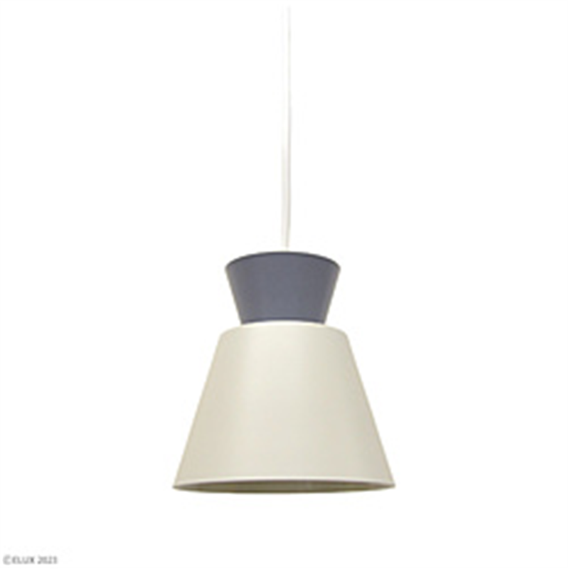 エルックス BONIS ボニス 1灯ペンダントライト(グレー×ダークグレー) グレー×ダークグレー LC11014-GY LC11014 1個(ご注文単位1個)【直送品】