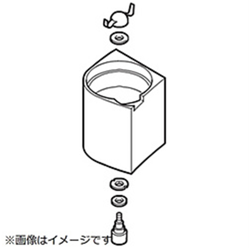 パナソニック Panasonic コーヒーメーカー・コーヒーミル用 ミル容器(レッド) ACA75-136R1U 1個(ご注文単位1個)【直送品】