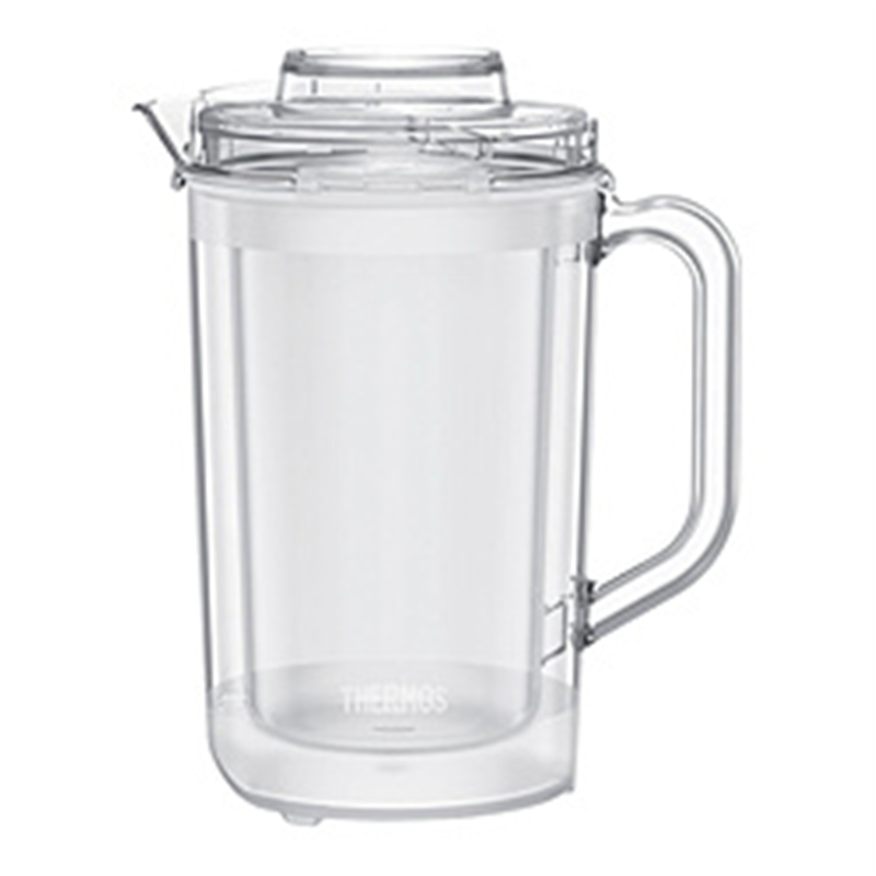 サーモス THERMOS サーモス 透明2重ドリンクピッチャー TPJ-1601 クリアー PPTK601 1個(ご注文単位1個)【直送品】