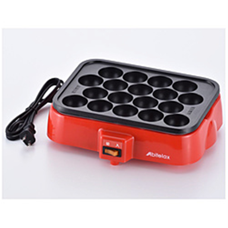 アビテラックス Abitelax プレート着脱式電気たこ焼き器 ADT-182 1個(ご注文単位1個)【直送品】