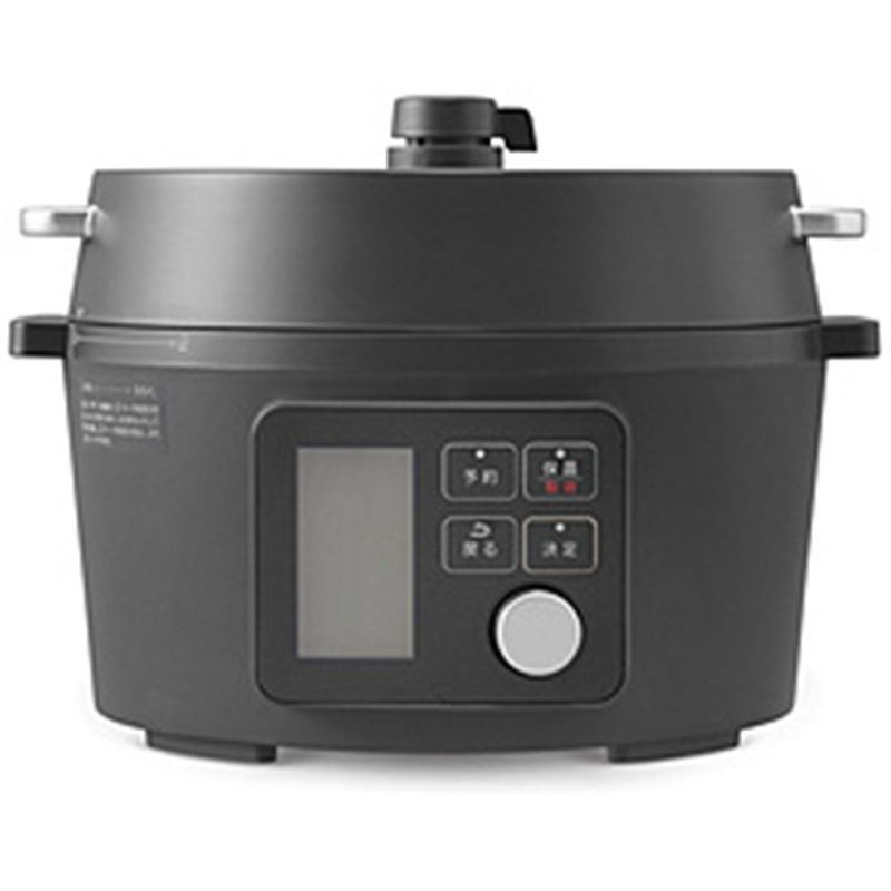 アイリスオーヤマ IRIS OHYAMA 電気圧力鍋 4.0L KPC-MA4-B レシピブック付き 自動メニュー搭載 低温調理 圧力なべ ブラック 1個(ご注文単位1個)【直送品】