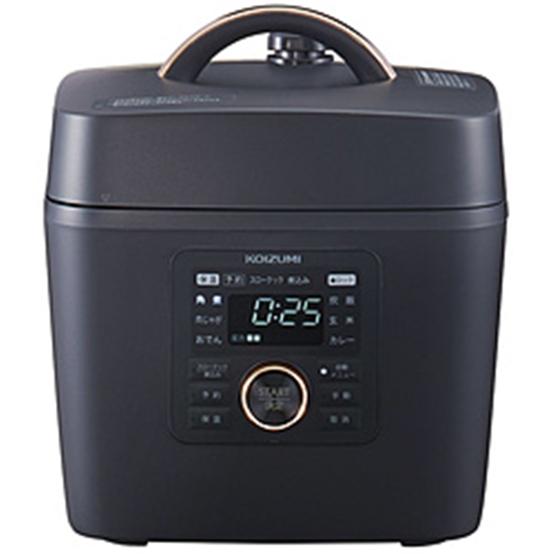 コイズミ KOIZUMI マイコン電気圧力鍋 1個(ご注文単位1個)【直送品】