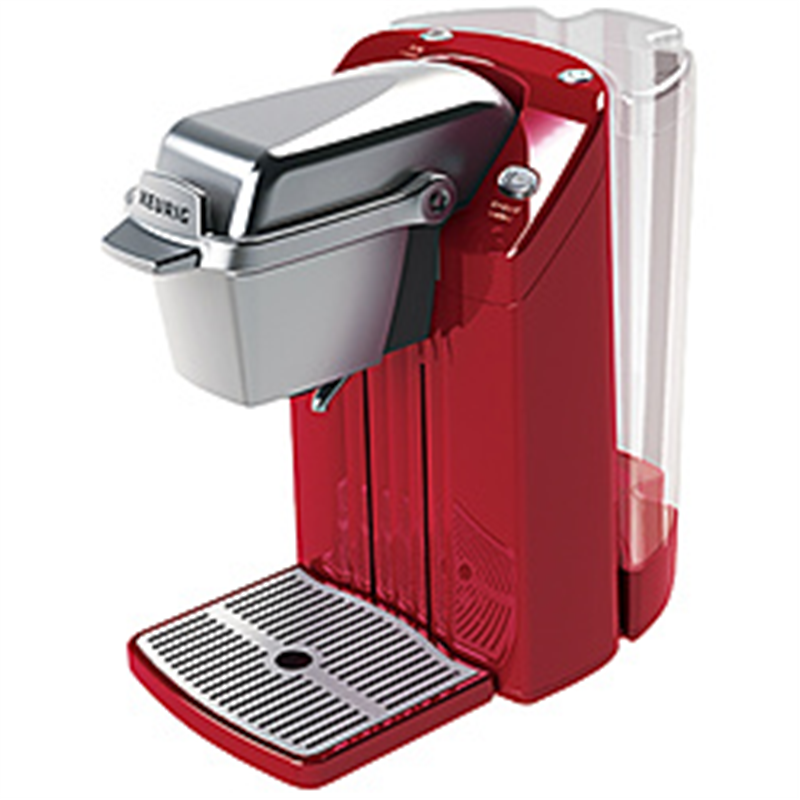 キューリグ KEURIG カプセル式コーヒーメーカー 家庭用抽出機 BS300 モーニングレッド BS300N-R 1個(ご注文単位1個)【直送品】