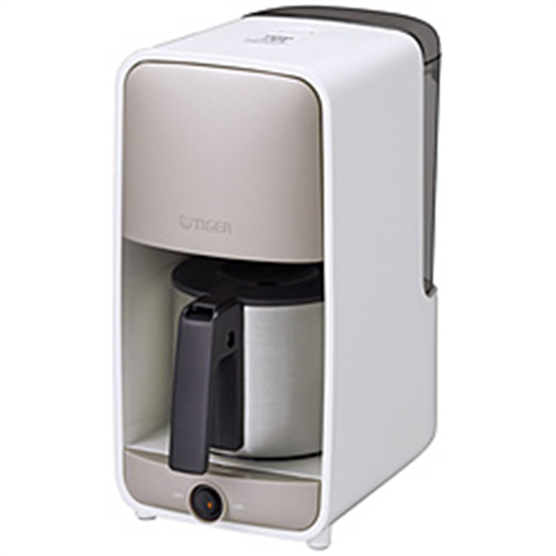 タイガー　TIGER コーヒーメーカー  グレージュホワイト ADC-A061WG ［ミルなし］ 1個（ご注文単位1個）【直送品】