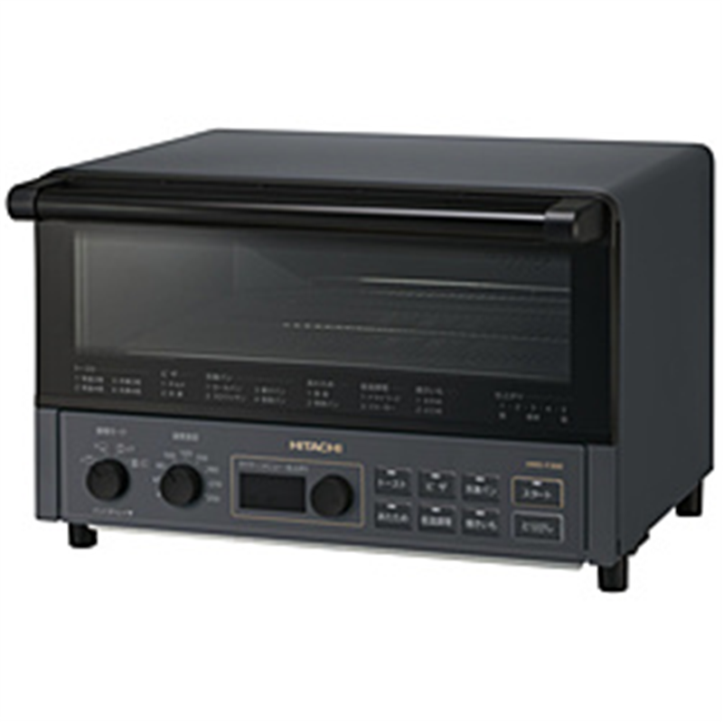 日立　HITACHI コンベクションオーブントースター  ストーンブラック HMO-F300-B 1個（ご注文単位1個）【直送品】