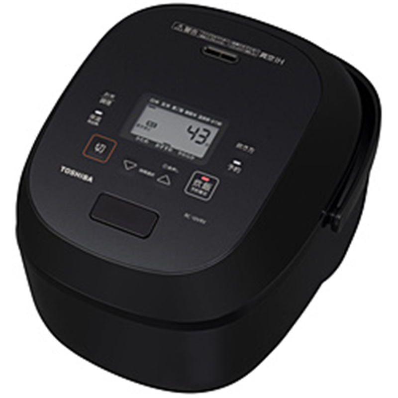 東芝　TOSHIBA 炊飯器 炎匠炊き グランブラック RC-10VRV(K) ［5.5合 /IH］ 1個（ご注文単位1個）【直送品】