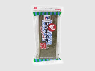 ニコニコのり焼おむすび50枚※軽(ご注文単位10個)【直送品】