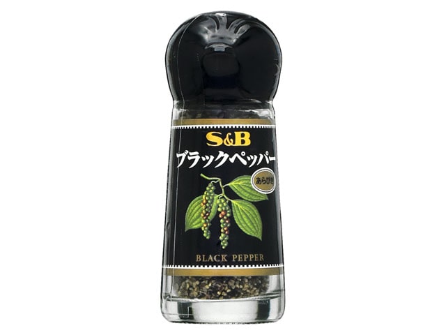 S&Bエスビーブラックペッパーあらびき15g※軽(ご注文単位5個)【直送品】