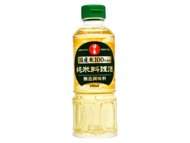 日の出国産米使用純米料理酒400ml※軽(ご注文単位10個)【直送品】