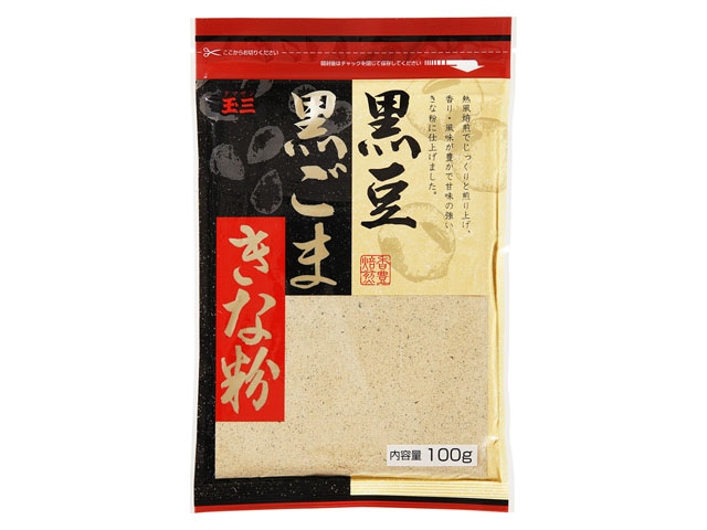 玉三黒豆黒ごまきな粉100g※軽(ご注文単位10個)【直送品】
