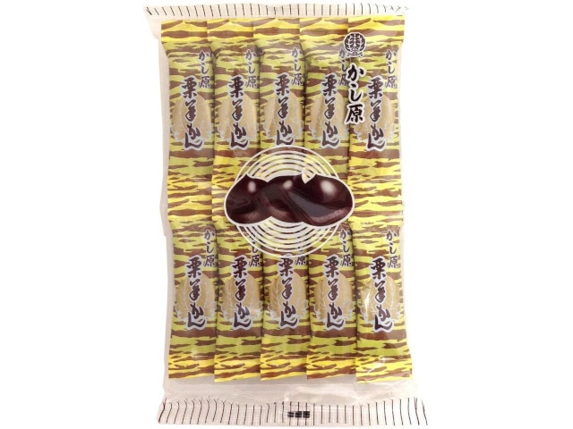かし原栗羊かん10本※軽(ご注文単位15個)【直送品】