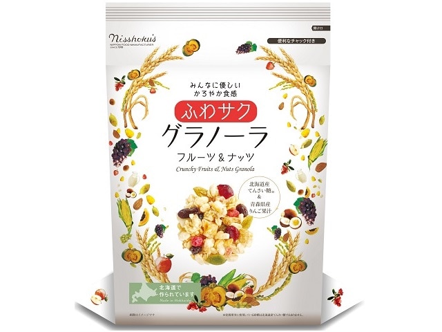 日食ふわサクフルーツ&ナッツグラノーラ240g※軽(ご注文単位4個)【直送品】