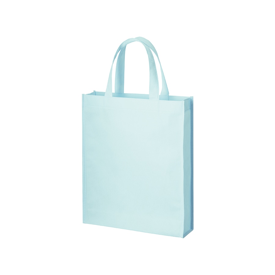 MARKLESS STYLE 再生不織布 A4スクエアトート ライトブルー TR-1183-034 1枚（ご注文単位1枚）【直送品】