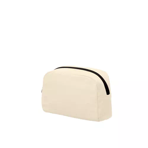 MARKLESS STYLE キャンバス ファスナーポーチ S ナチュラル TR-0824-008 1個（ご注文単位1個）【直送品】