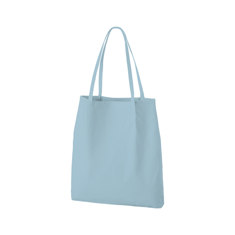 MARKLESS STYLE つまみハンドルキャンバストート スモークブルー TR-1345-038 1個（ご注文単位1個）【直送品】
