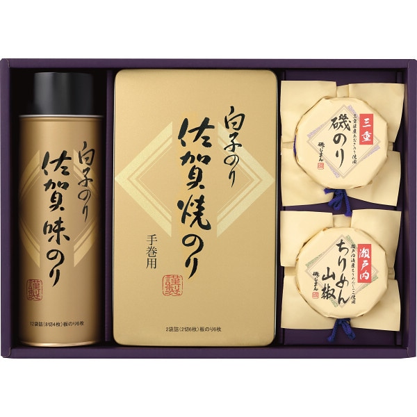 シャディ 白子のり＆磯じまん　のり・佃煮詰合せ 1個(ご注文単位1個) ※軽 【直送品】