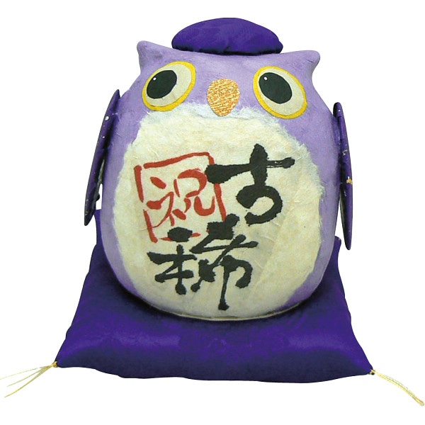 シャディ ちぎり和紙　長寿の祝いふくろう 1個(ご注文単位1個)  【直送品】