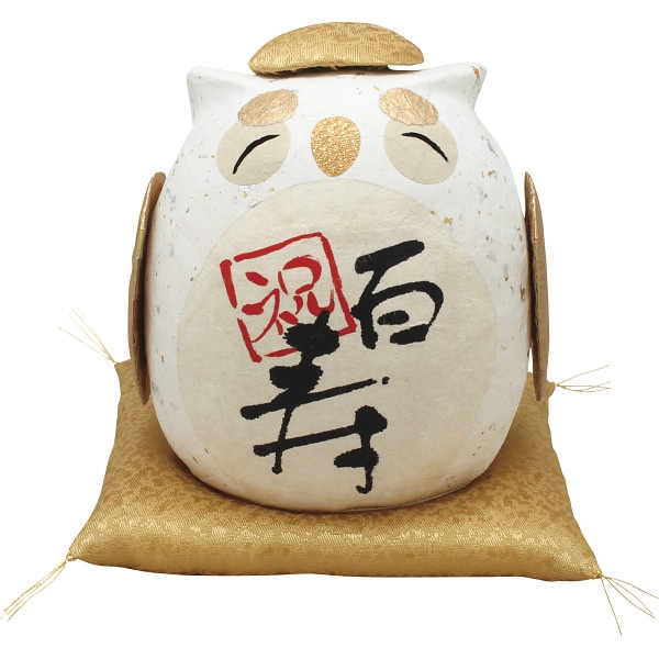 シャディ ちぎり和紙　長寿の祝いふくろう 1個(ご注文単位1個)  【直送品】