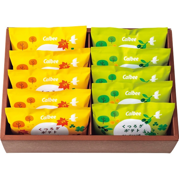 シャディ カルビー　くつろぎポテト（１０袋） 1個(ご注文単位1個) ※軽 【直送品】