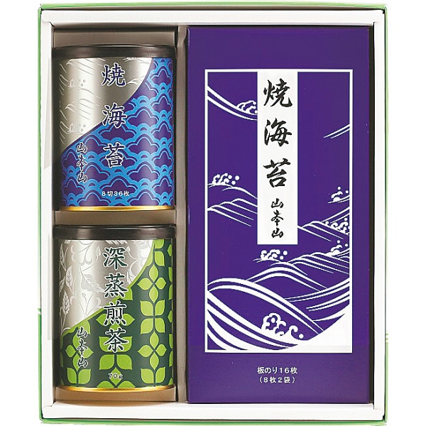 シャディ 山本山　海苔・銘茶詰合せ 1個(ご注文単位1個) ※軽 【直送品】