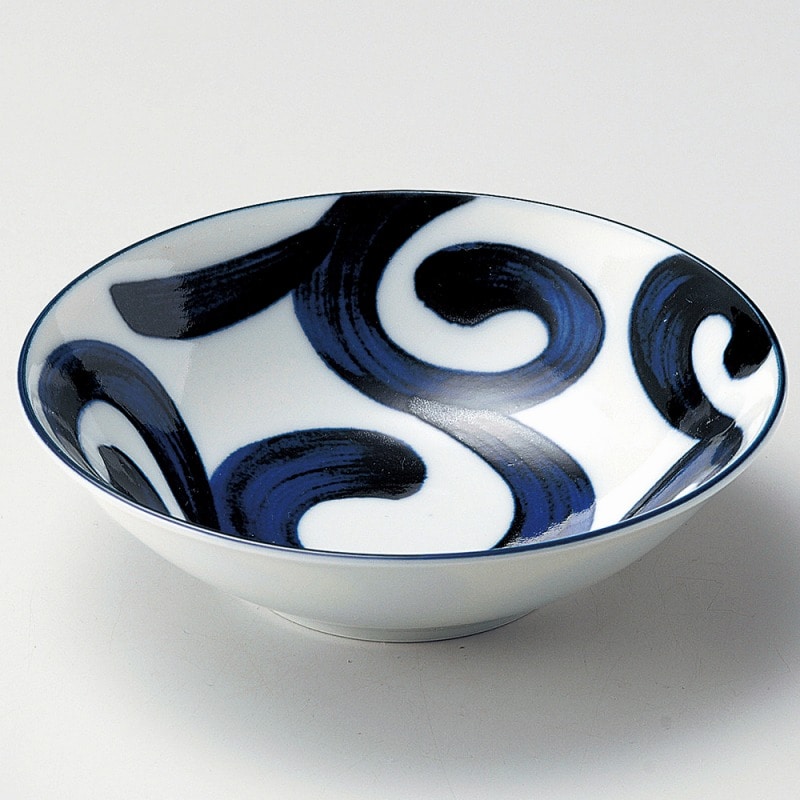金正陶器 鳴門唐草平型5.0浅鉢 1個(ご注文単位1個)【直送品】
