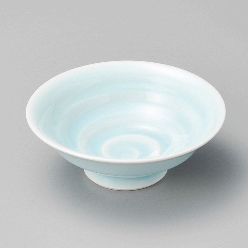 金正陶器 青磁高台鉢 1個(ご注文単位1個)【直送品】