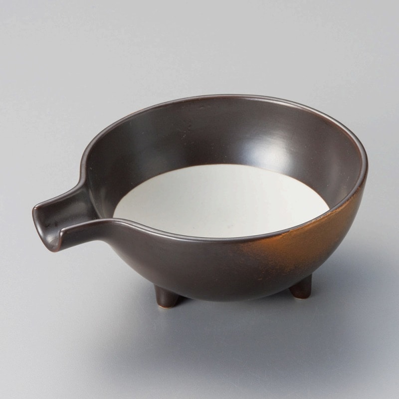 金正陶器 焼締片口薬味すり鉢(中) 1個(ご注文単位1個)【直送品】
