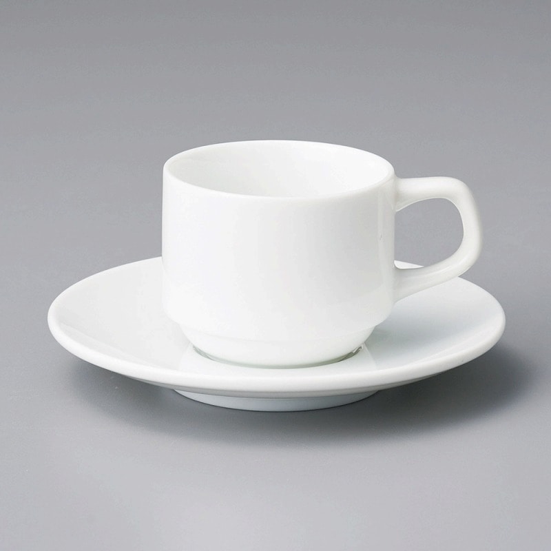 金正陶器 ボローニャスタックエスプレッソ皿 ※ソーサー単品のみ 1個(ご注文単位1個)【直送品】