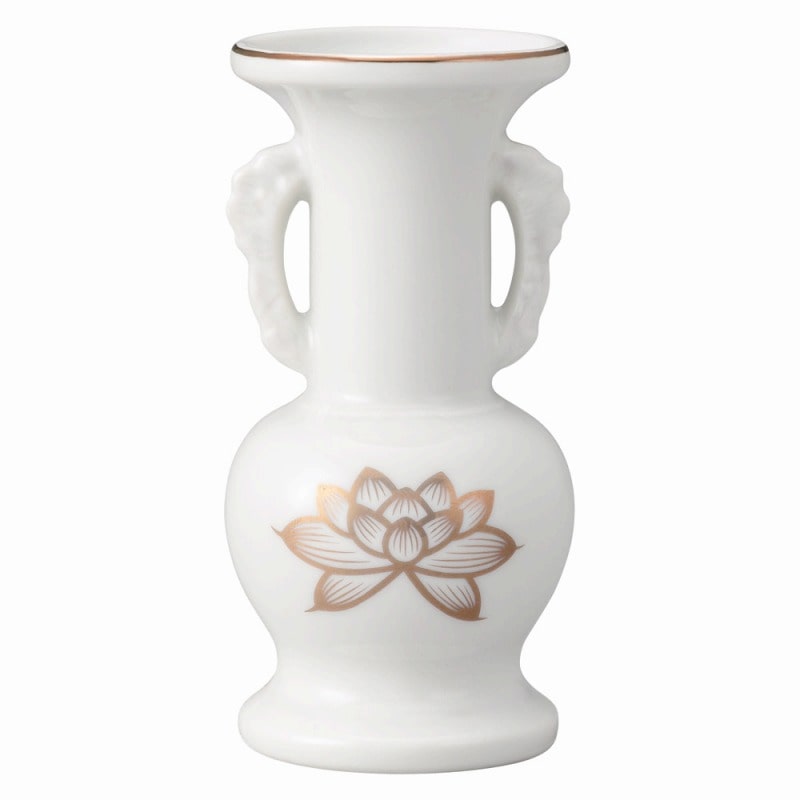 金正陶器 白金蓮5.0並仏花 1個(ご注文単位1個)【直送品】