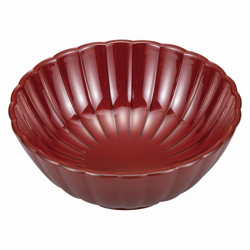 金正陶器 茜朱 26菊小鉢 1個（ご注文単位1個）【直送品】