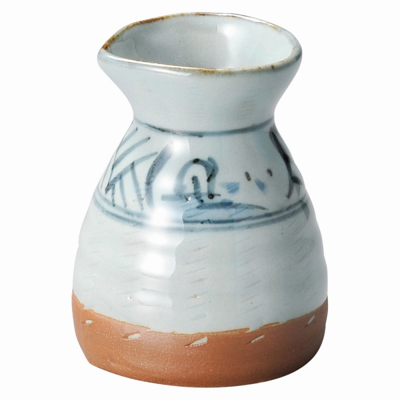 金正陶器 トチリ山水 一人用そば徳利 1個(ご注文単位1個)【直送品】