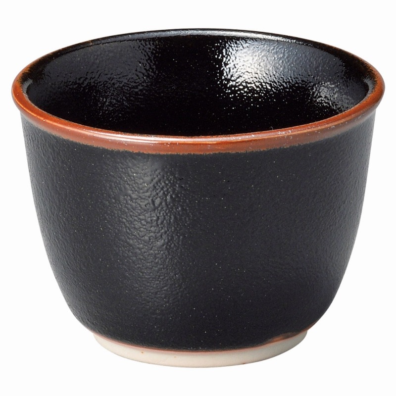 金正陶器 ゆず天目 玉渕そば千代口 1個(ご注文単位1個)【直送品】