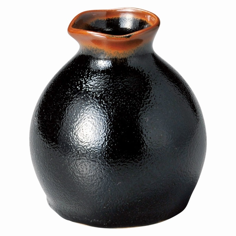 金正陶器 ゆず天目 そば徳利(大) 1個(ご注文単位1個)【直送品】