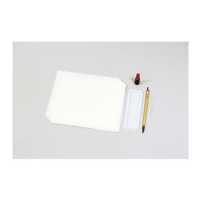 ㈱アーテック水墨画個人セット 彩色筆付 1セット(ご注文単位1セット)【直送品】