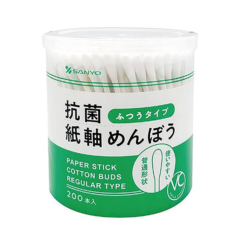 ㈱アーテックVC抗菌紙軸綿棒 200本 1個(ご注文単位1個)【直送品】