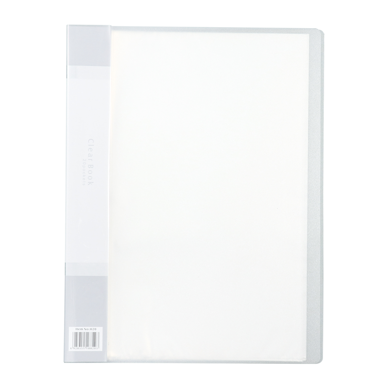 アーテック クリアブックB 厚 A4 20ポケット クリア10冊パック 1個（ご注文単位1個）【直送品】