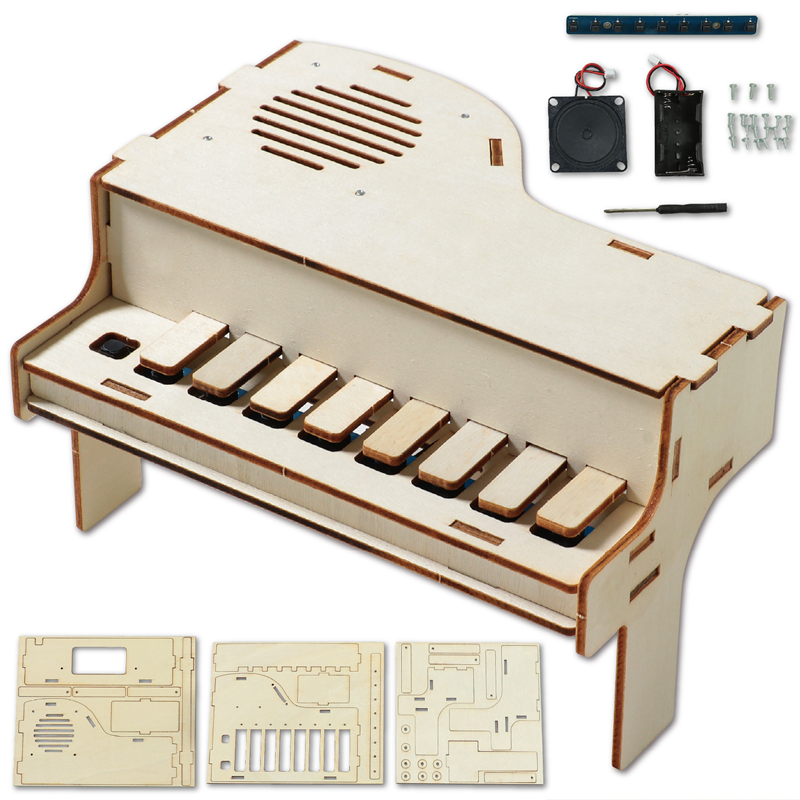 アーテック 木製ピアノ 1個（ご注文単位1個）【直送品】