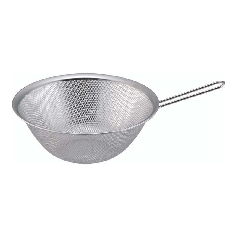 柳宗理 手付きパンチング ストレーナー 23cm 31231 1袋(ご注文単位1袋)【直送品】