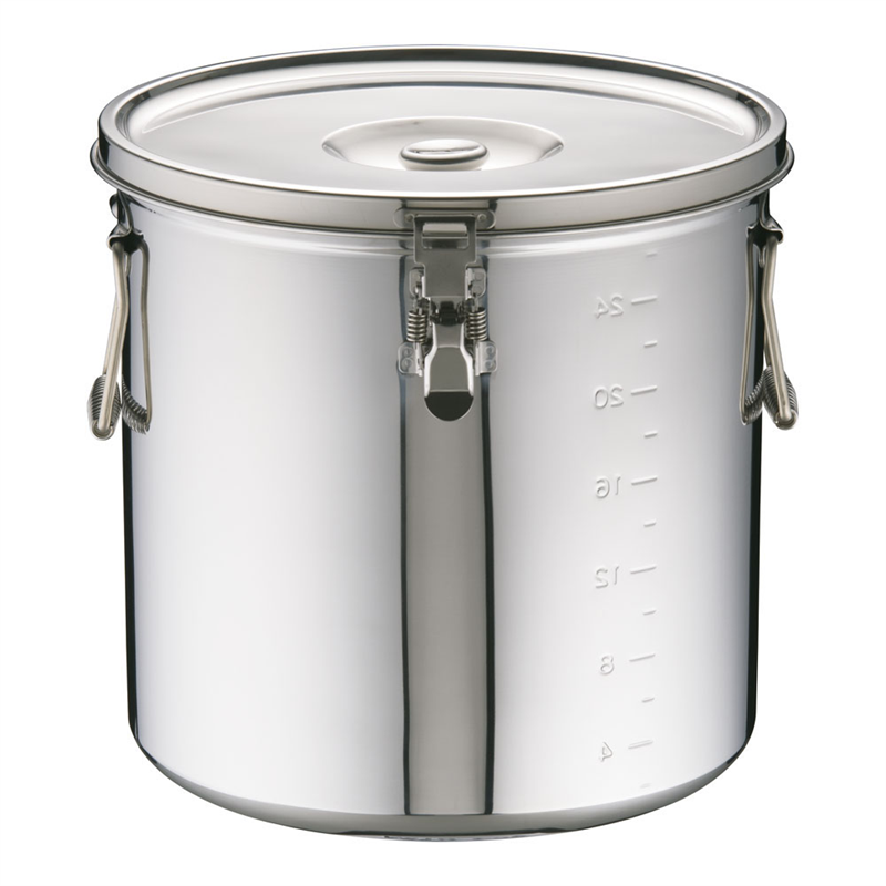KO 19-0 電磁調理器対応 スタッキング給食缶 33cm 1箱(ご注文単位1箱)【直送品】