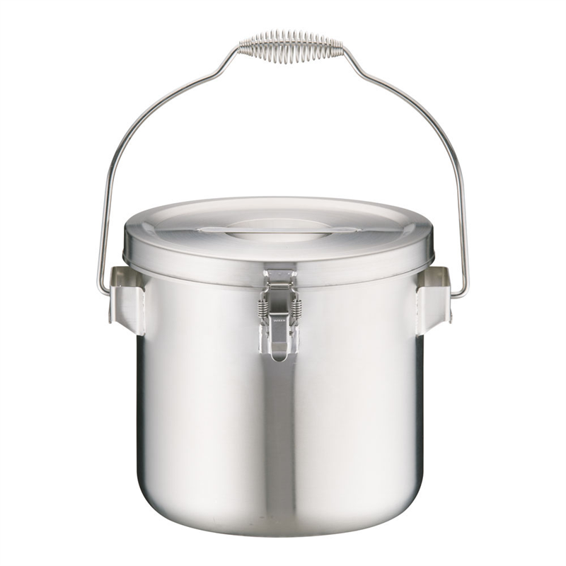 Murano(ムラノ)18-8真空食缶 6L (フック付) 1箱(ご注文単位1箱)【直送品】