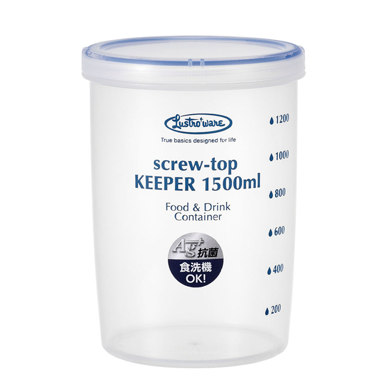 ラストロ スクリュートップキーパー 深型 B-2276KN 1500ml 1個(ご注文単位1個)【直送品】