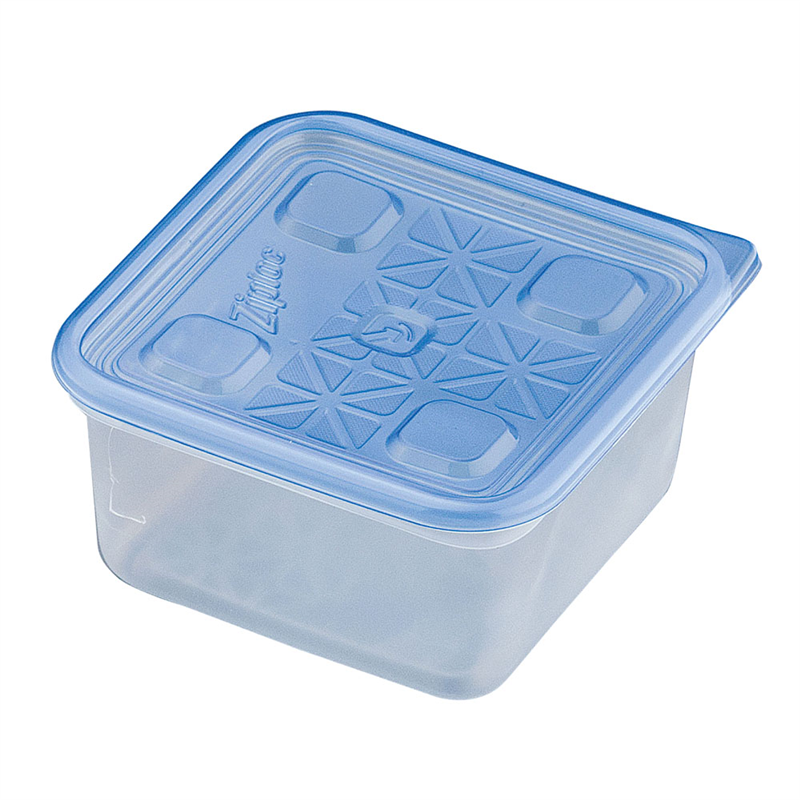 ジップロックコンテナー 正方形 1100ml(2個入) 1個(ご注文単位1個)【直送品】