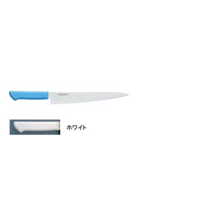 マスターコック抗菌カラー庖丁　筋引 MCSK-270　ホワイト 1箱（ご注文単位1箱）【直送品】