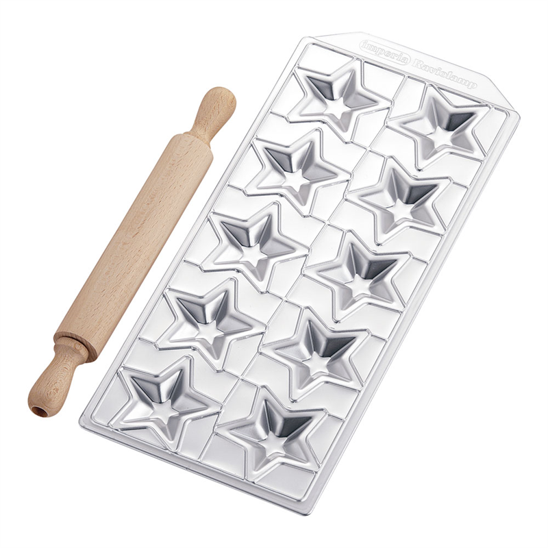 ラビオリ型 星10ヶ取 312 1箱(ご注文単位1箱)【直送品】
