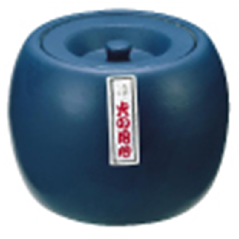 陶器 火消し壺丸 大 1箱(ご注文単位1箱)【直送品】